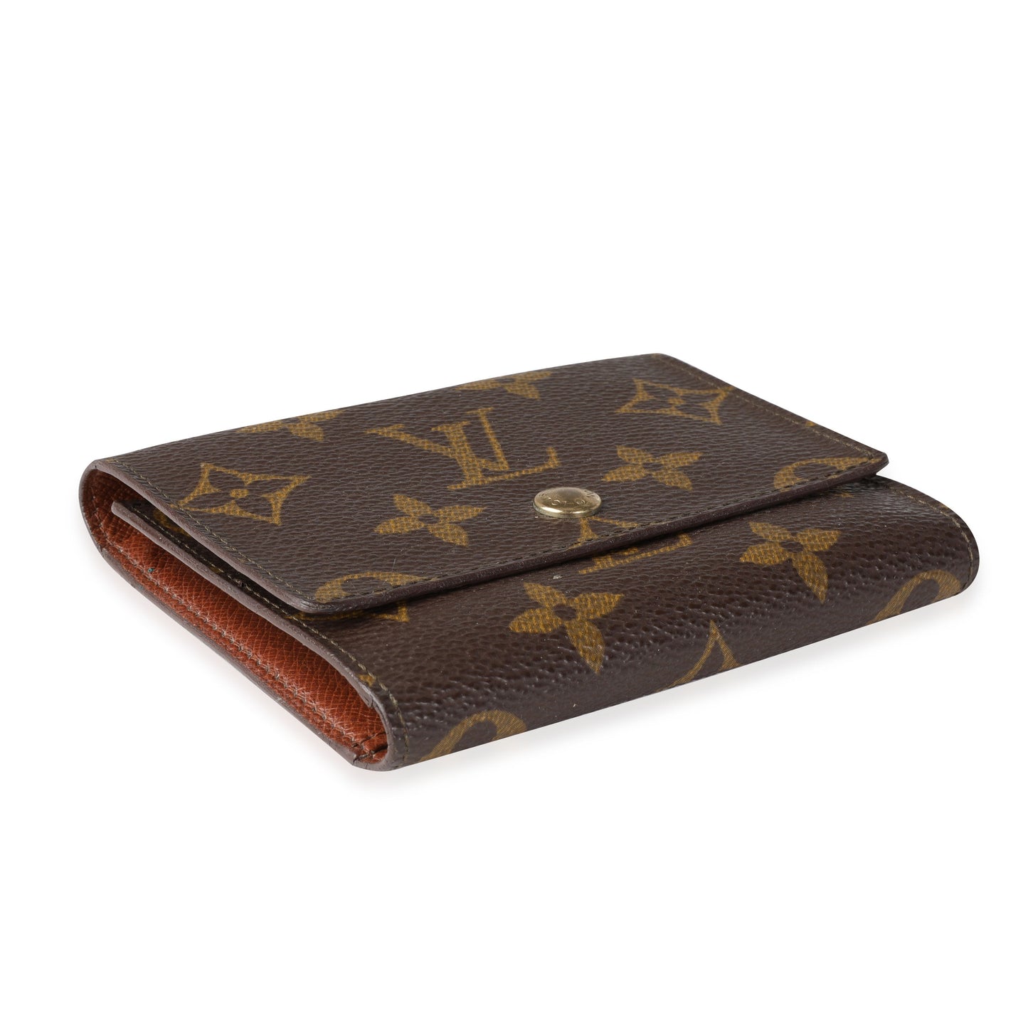 Louis Vuitton Louis Vuitton   Monogram Canvas Trifold Business Card Holder