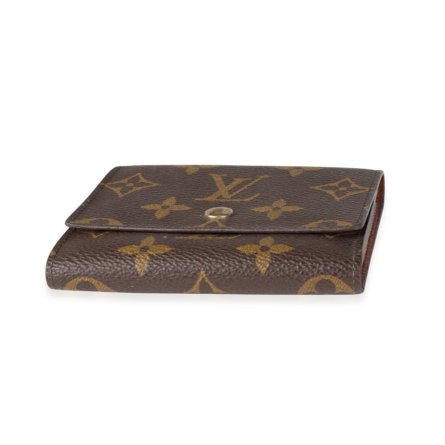 Louis Vuitton Louis Vuitton   Monogram Canvas Trifold Business Card Holder