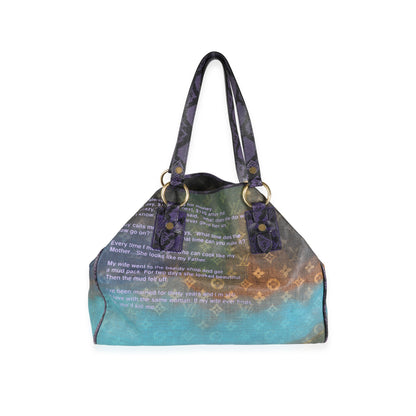 Louis Vuitton Louis Vuitton x Richard Prince Limited Edition Monogram Heartbreak Jokes Tote