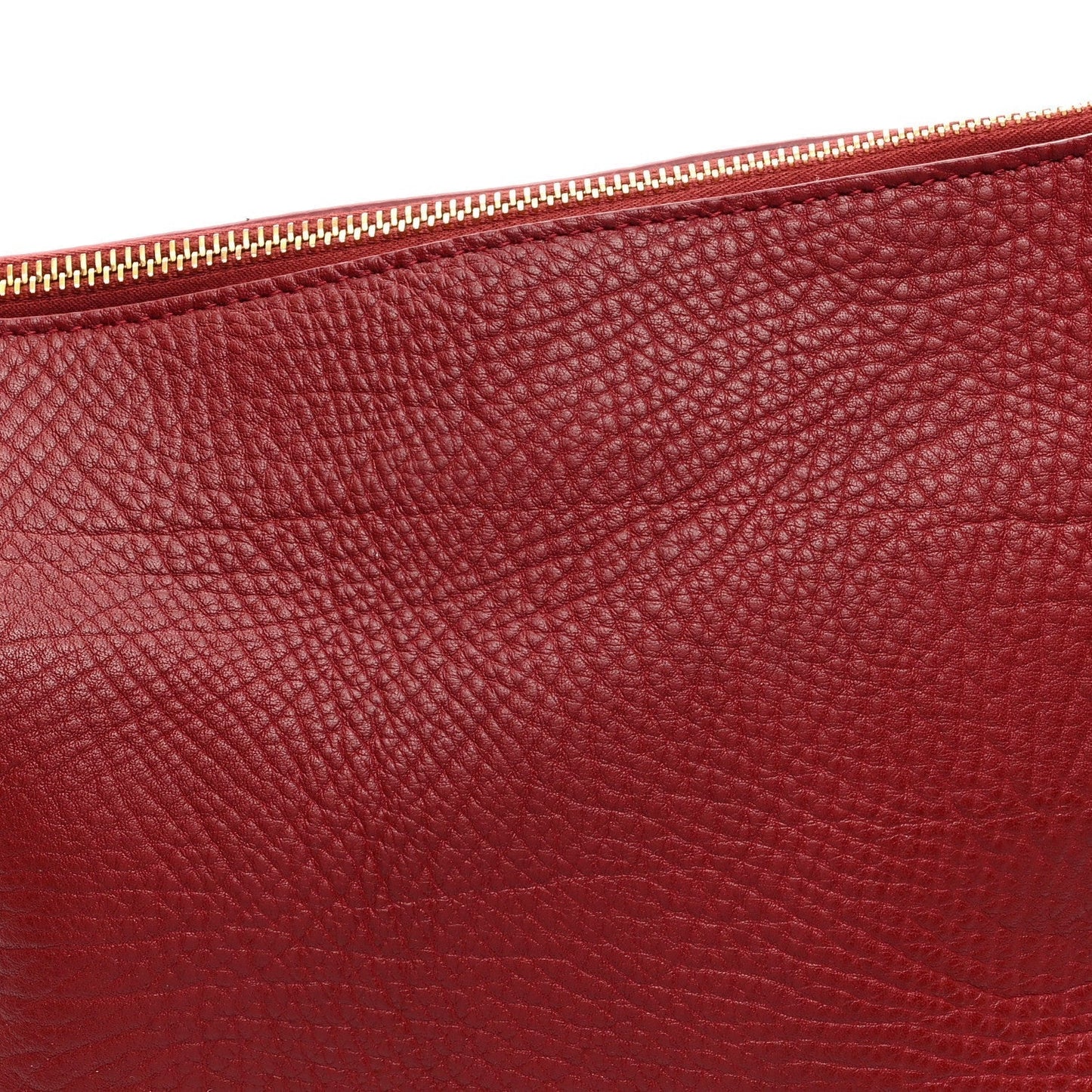 Amelia Grainy Calfskin Small Knight Bag Ruby