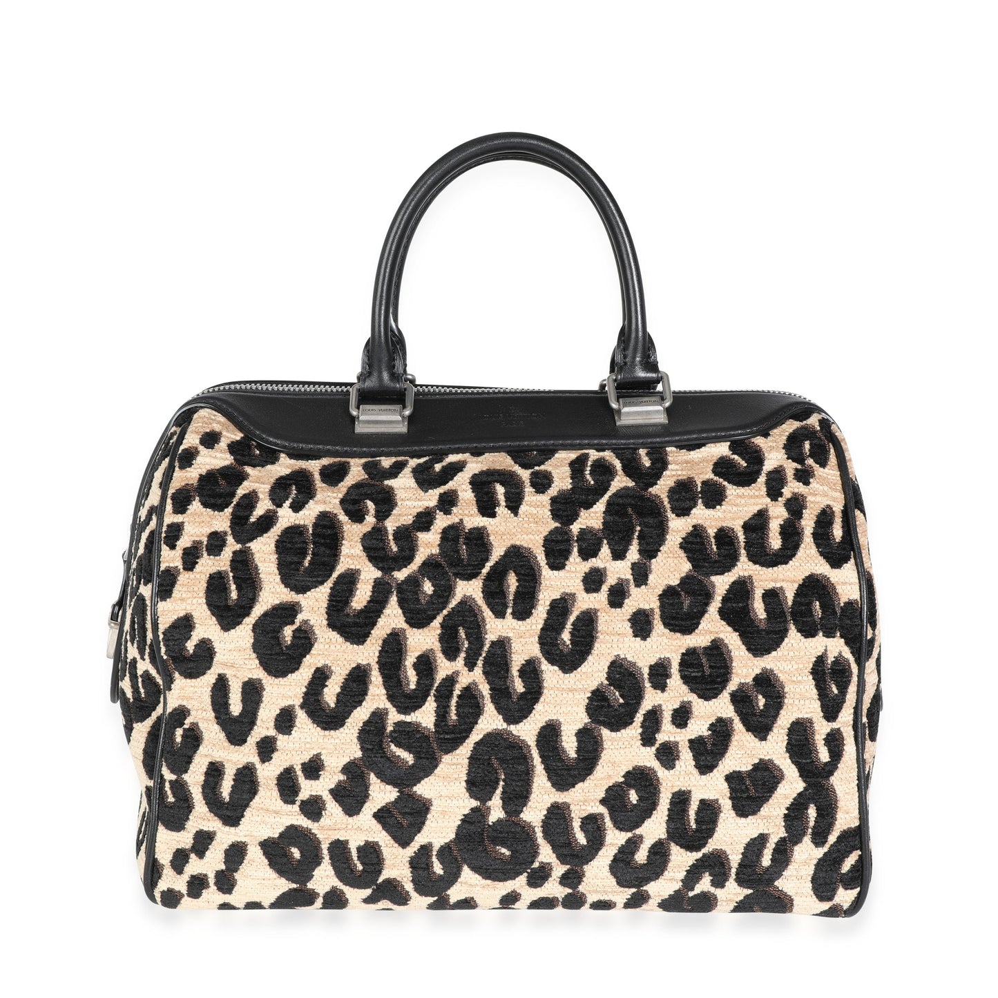 Louis Vuitton Louis Vuitton x Stephen Spro  Limited Edition Jacquard Leopard Speedy 30