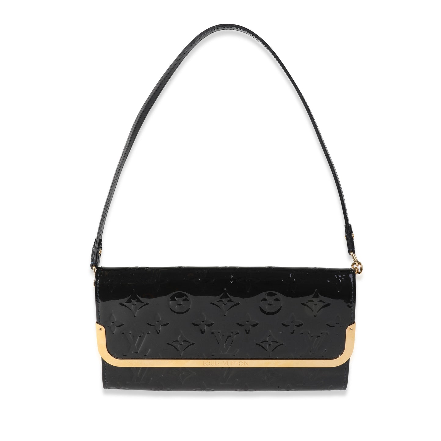 Louis Vuitton Louis Vuitton Bleu Infini Monogram Vernis Rossmore Clutch