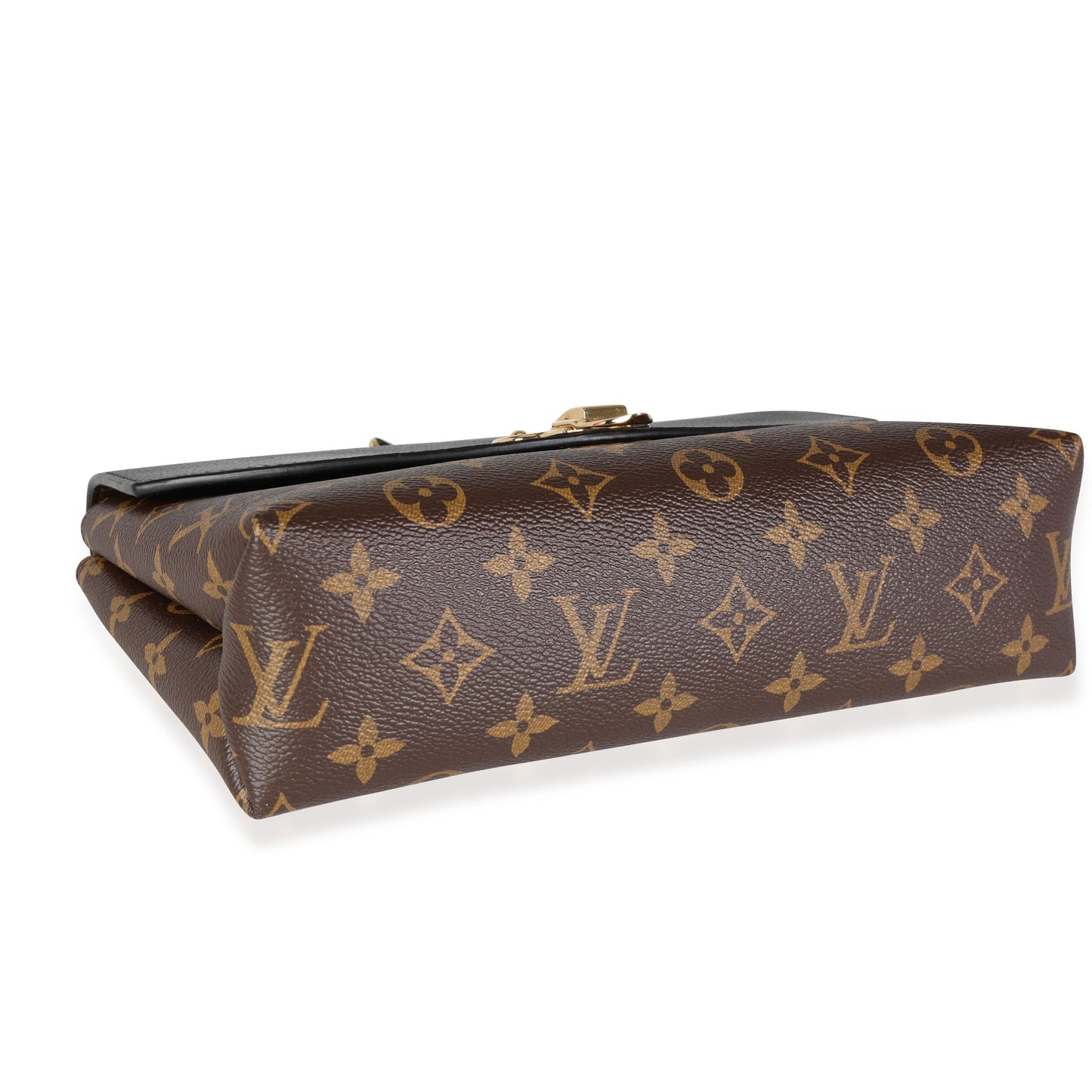 Louis Vuitton Louis Vuitton Monogram Canvas & Black Grained Leather Saint-Placide
