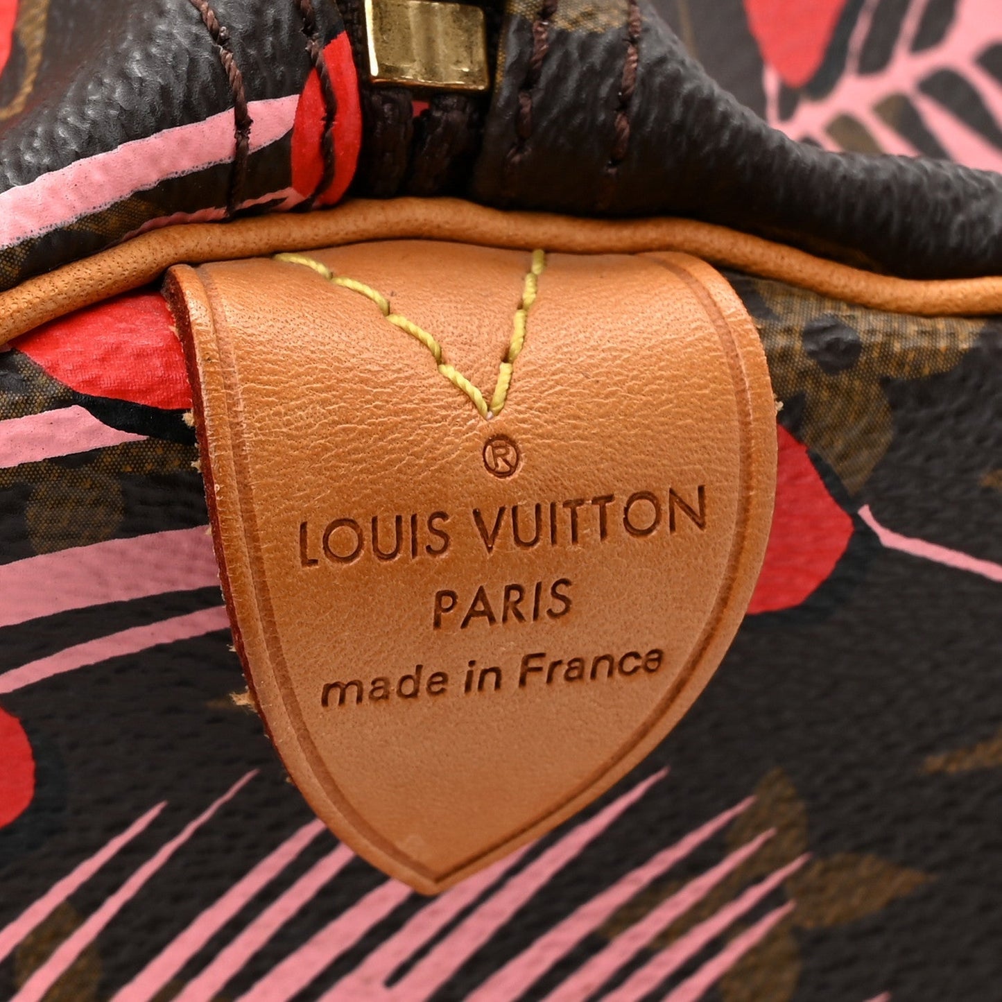 Louis Vuitton Monogram Jungle Dots Speedy 30 Sugar Pink Poppy