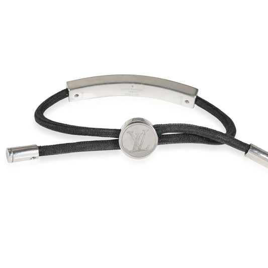Louis Vuitton Louis Vuitton Space Bracelet on Black Cord