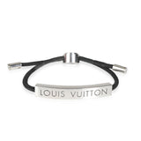 Louis Vuitton Louis Vuitton Space Bracelet on Black Cord
