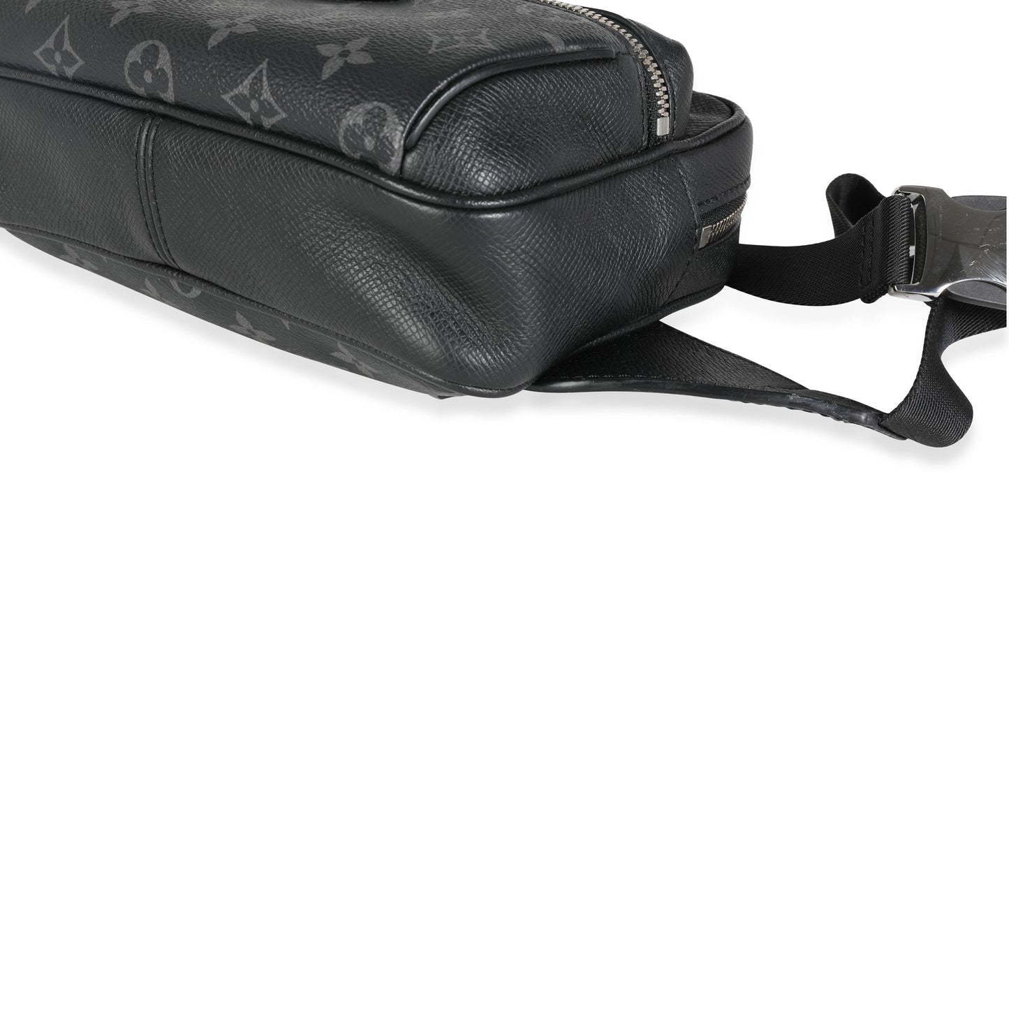 Louis Vuitton Louis Vuitton Black Taiga Leather & Monogram Eclipse Canvas Outdoor Messenger