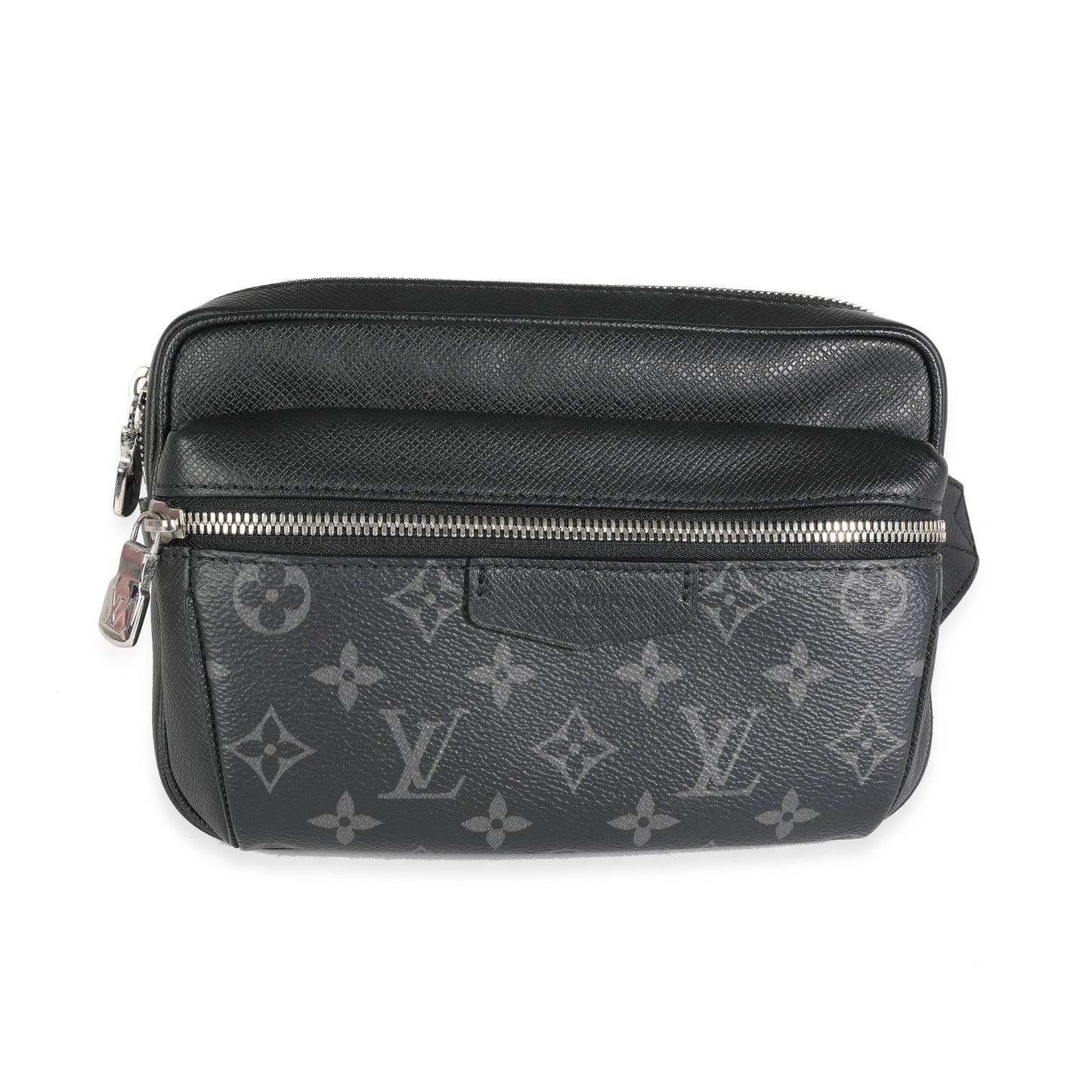 Louis Vuitton Louis Vuitton Black Taiga Leather & Monogram Eclipse Canvas Outdoor Messenger