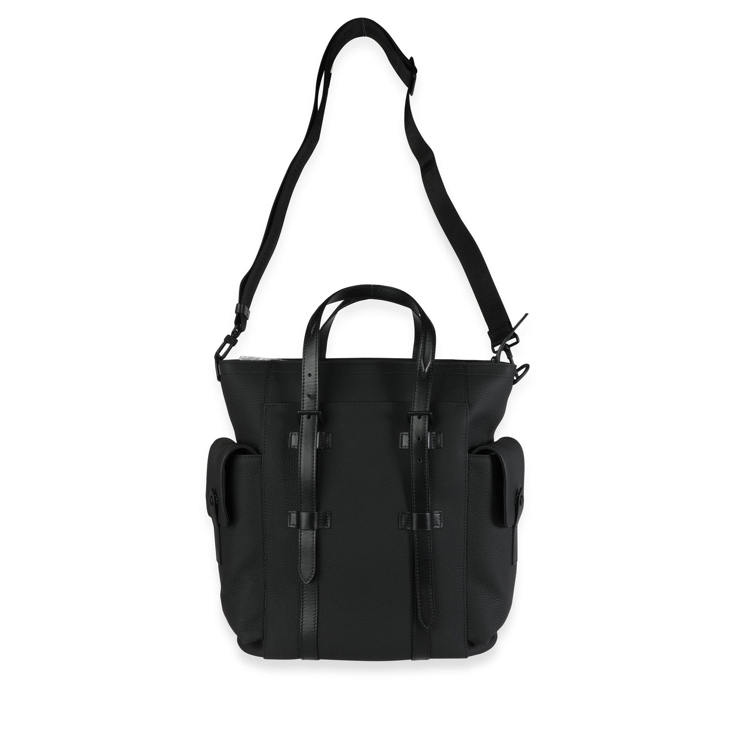 Louis Vuitton Louis Vuitton Black Taurillon Leather Christopher Tote