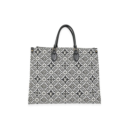 Louis Vuitton Louis Vuitton Black Jacquard Since 1854 Onthego GM