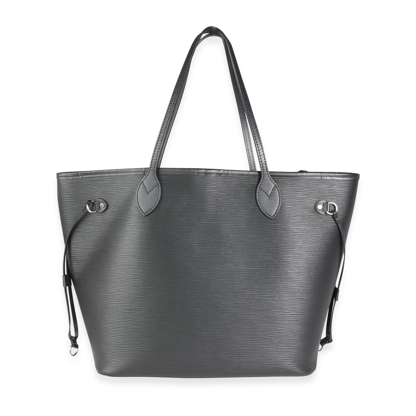 Louis Vuitton Louis Vuitton Black Epi Leather Neverfull MM