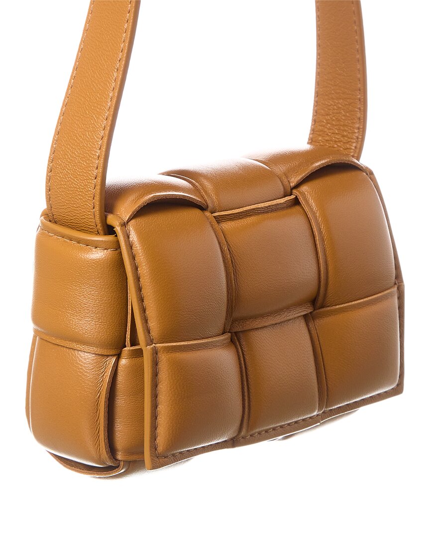 B V  - Candy Padded Cassette Leather Shoulder Bag