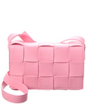 B V  - Cassette Maxi Intrecciato Leather Crossbody
