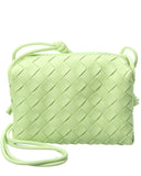 B V  - Ameliaop Mini Intrecciato Leather Camera Bag