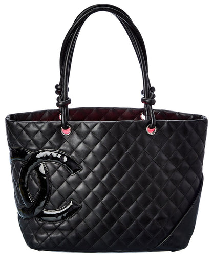 Chanel Cambon Large Tote Black Bag