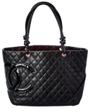 Chanel Cambon Large Tote Black Bag