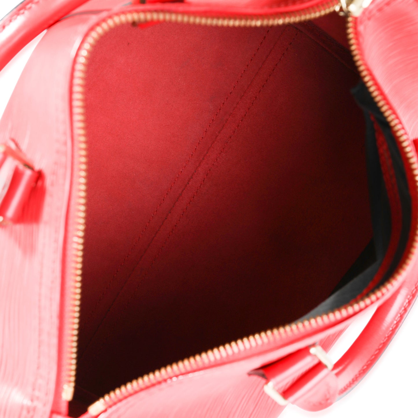Louis Vuitton Louis Vuitton Red Epi Leather Speedy 25