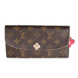 Louis Vuitton Louis Vuitton Monogram Canvas Blooming Flowers Emilie Wallet