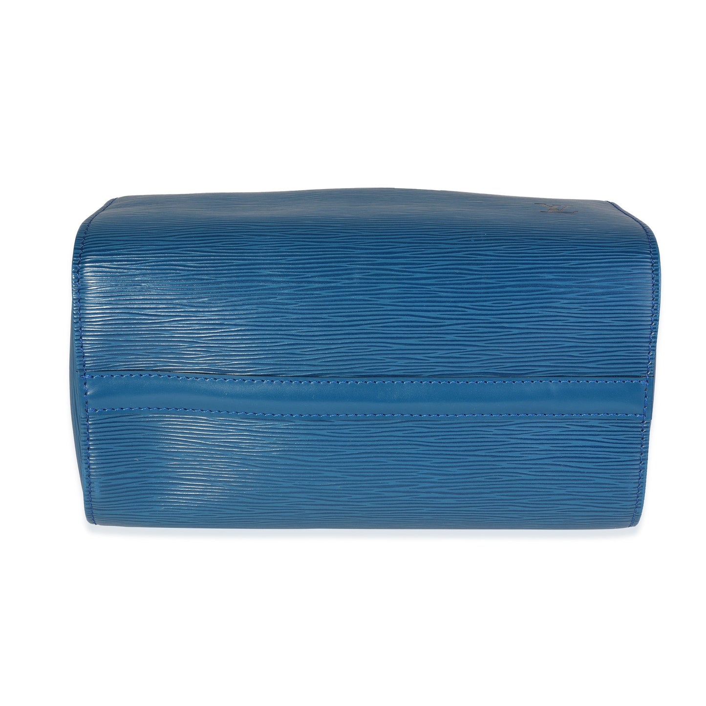 Louis Vuitton Louis Vuitton Toledo Blue Epi Leather Speedy 25