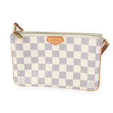 Louis Vuitton Louis Vuitton Damier Azur Double Zip Pochette