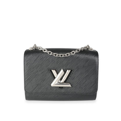 Louis Vuitton Louis Vuitton Black Epi Leather Twist Chain MM