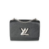 Louis Vuitton Louis Vuitton Black Epi Leather Twist Chain MM