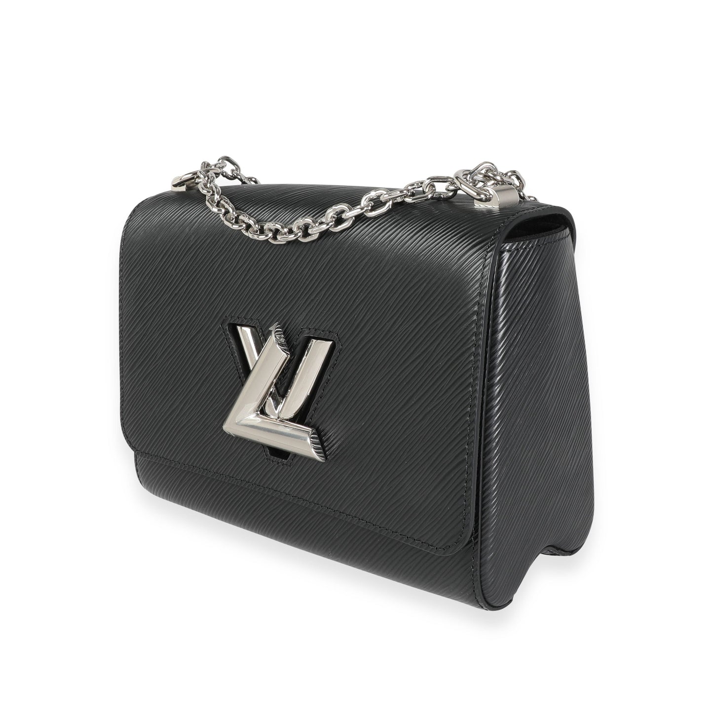 Louis Vuitton Louis Vuitton Black Epi Leather Twist Chain MM