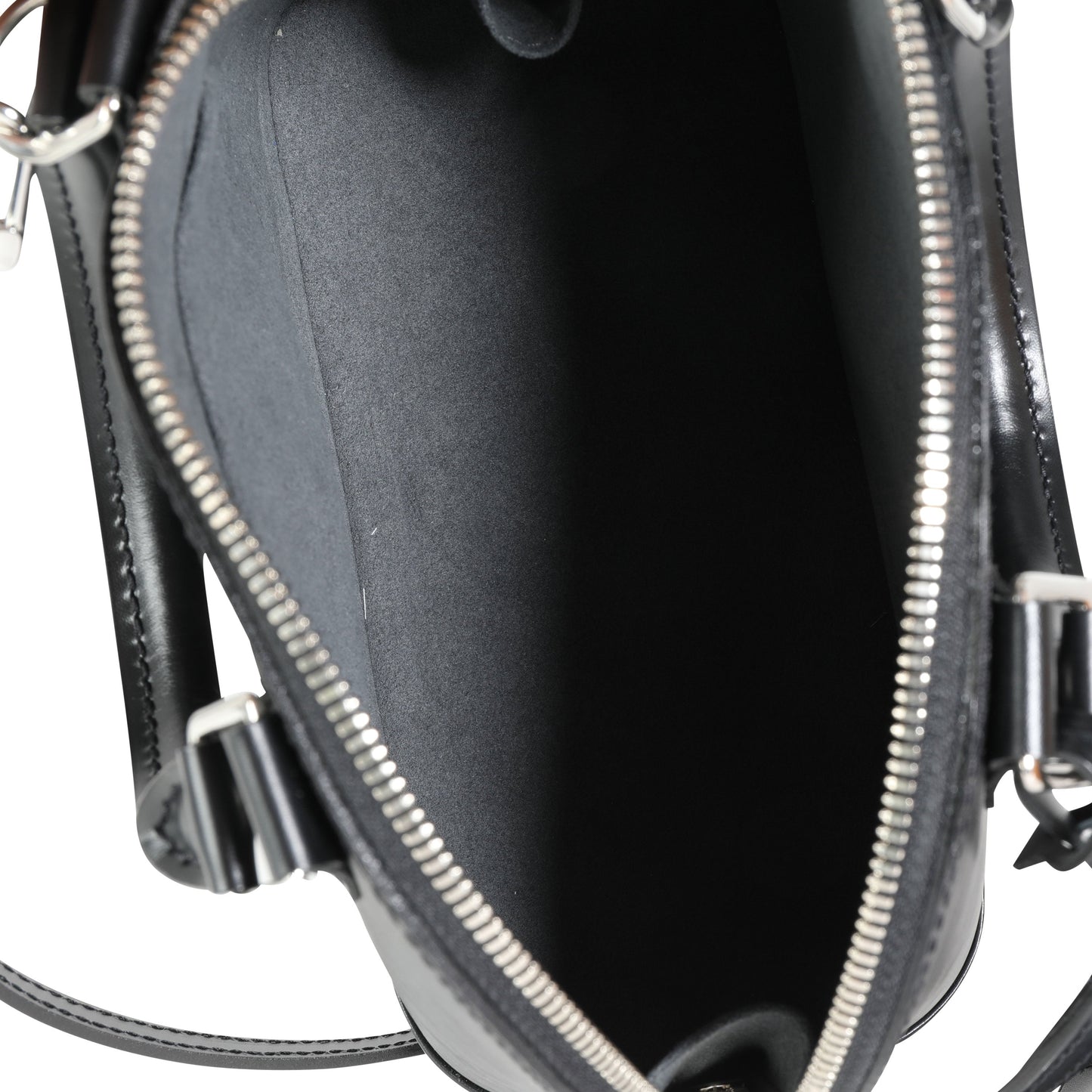 Louis Vuitton Louis Vuitton Noir Epi Leather Alma BB