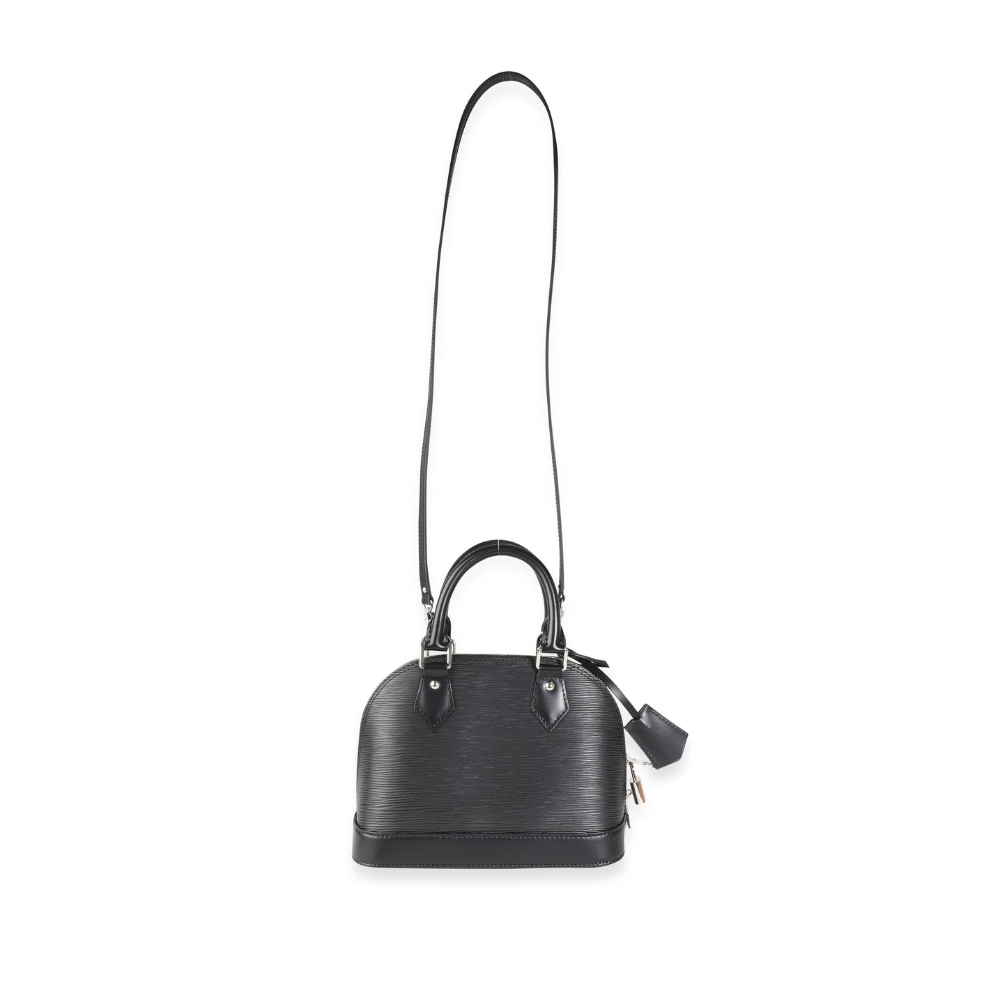 Louis Vuitton Louis Vuitton Noir Epi Leather Alma BB