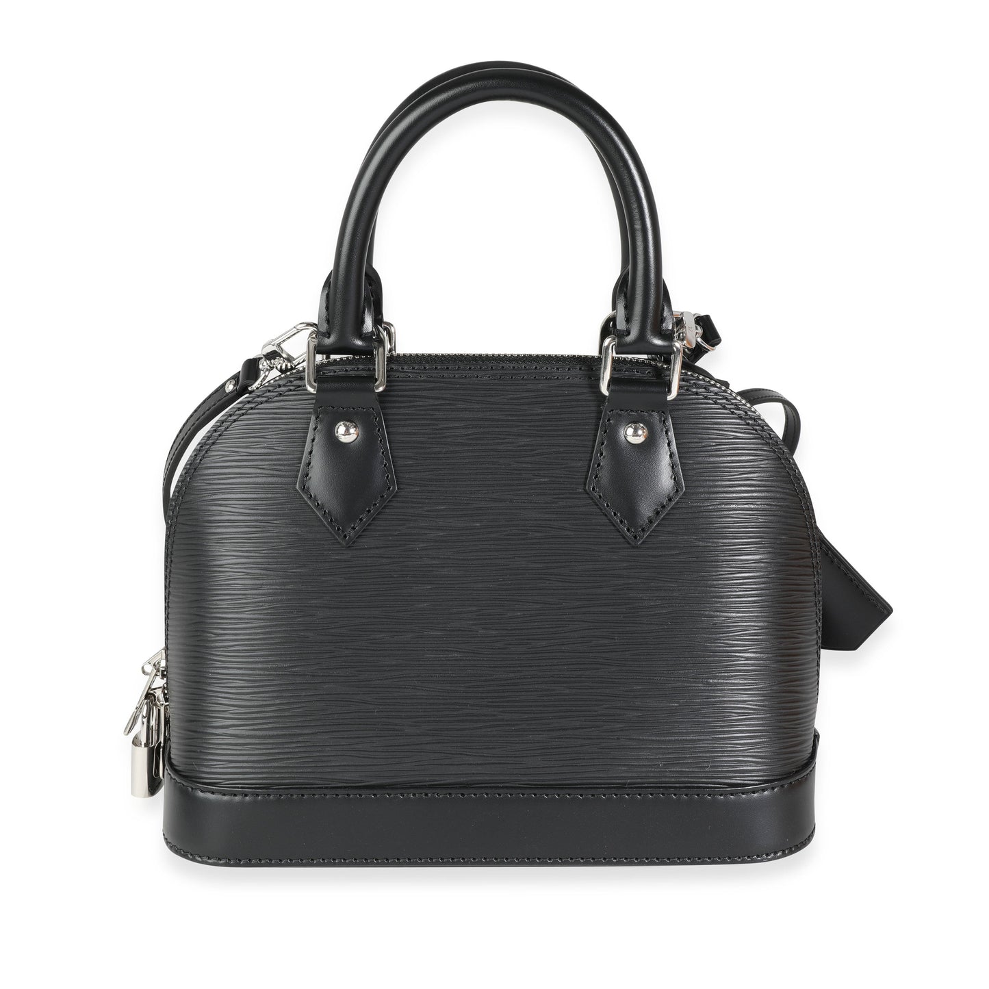 Louis Vuitton Louis Vuitton Noir Epi Leather Alma BB