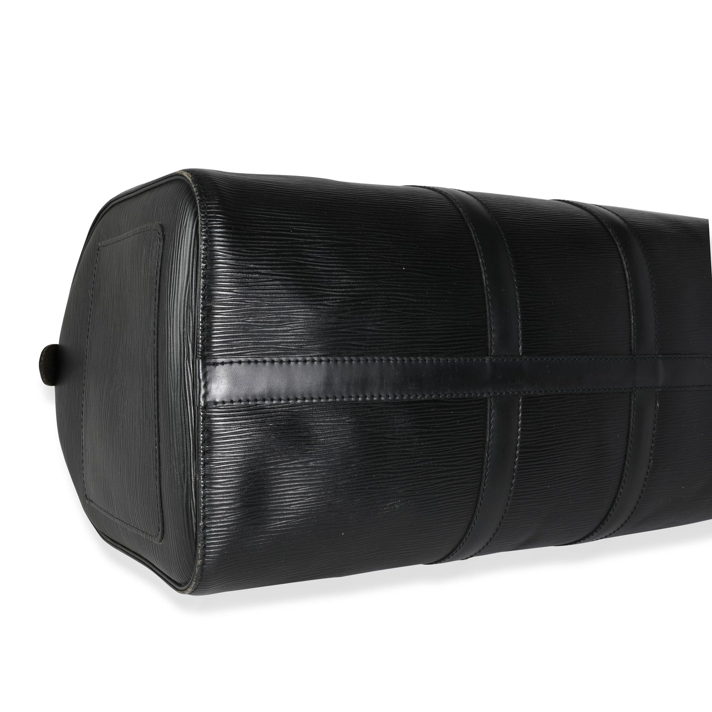 Louis Vuitton Louis Vuitton Black Epi Leather Keepall 50