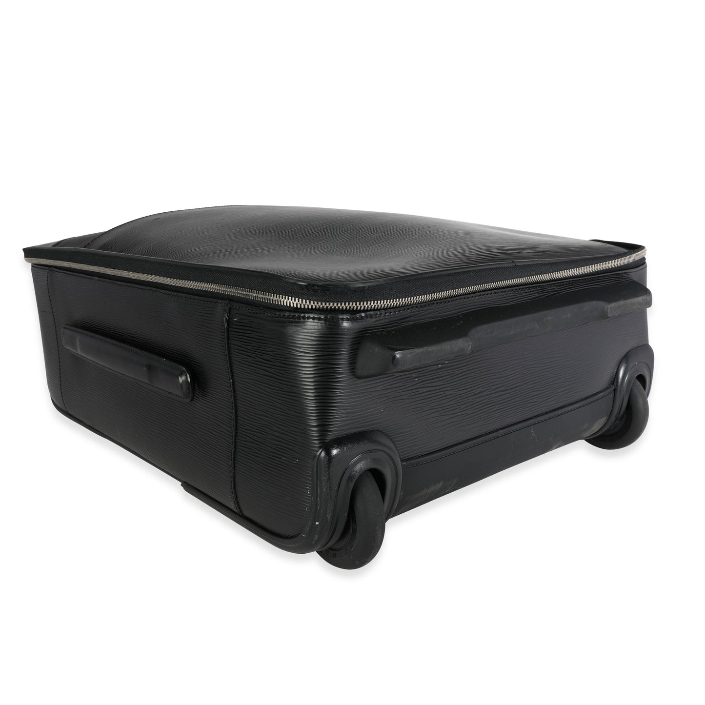 Louis Vuitton Louis Vuitton Black Epi Leather Pégase 50 Suitcase