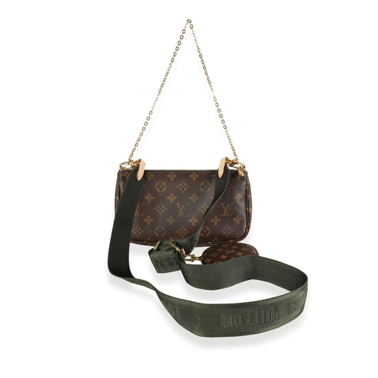 Louis Vuitton Louis Vuitton Monogram Canvas & Khaki Multi-Pochette Accessoires