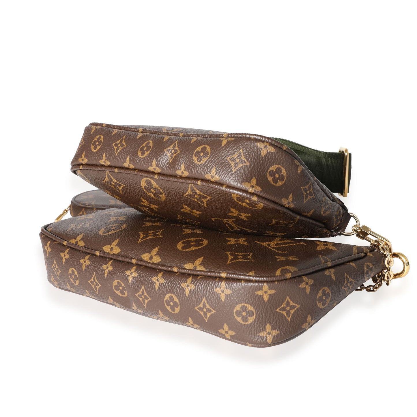 Louis Vuitton Louis Vuitton Monogram Canvas & Khaki Multi-Pochette Accessoires