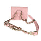 Chanel Pink Quilted Lambskin Elegant Chain Mini Belt Bag