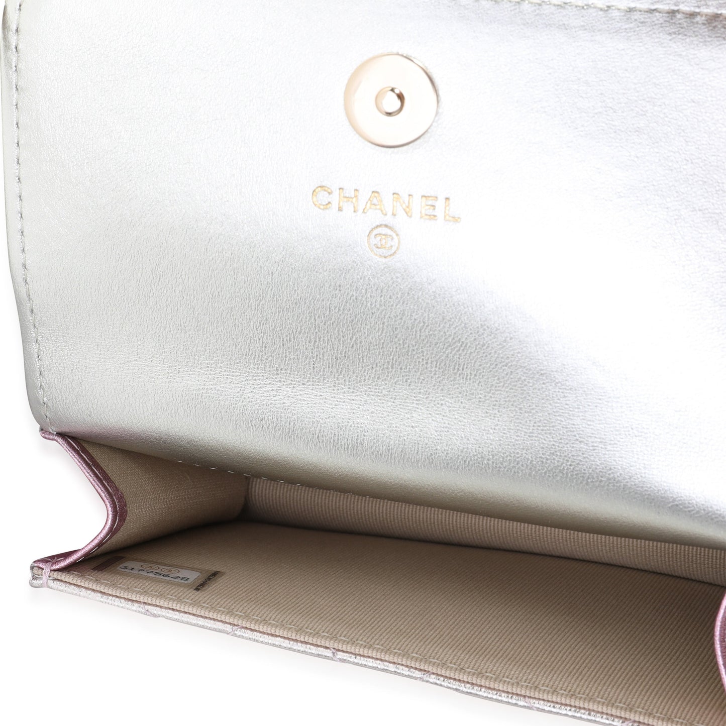 Chanel Metallic Ombre Quilted Lambskin Belt Bag