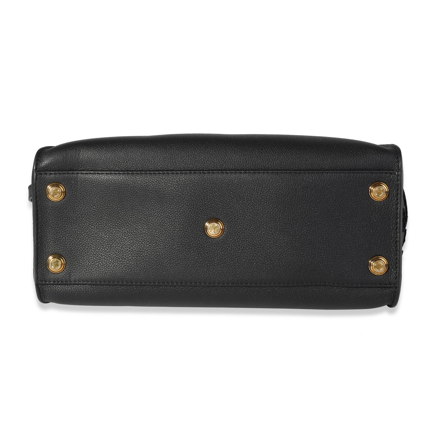 Louis Vuitton Black Grained Calfskin & Tufted Monogram On My Side MM