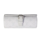 Louis Vuitton Louis Vuitton Grey Monogram Canvas 3 Watch Case
