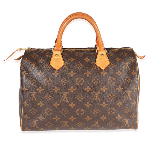 Louis Vuitton Louis Vuitton Monogram Canvas Speedy 30