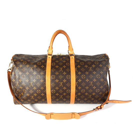 Louis Vuitton Monogram Canvas Keepall Bandoulière 55