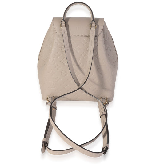Louis Vuitton Louis Vuitton Turtledove Monogram Empreinte Montsouris Backpack