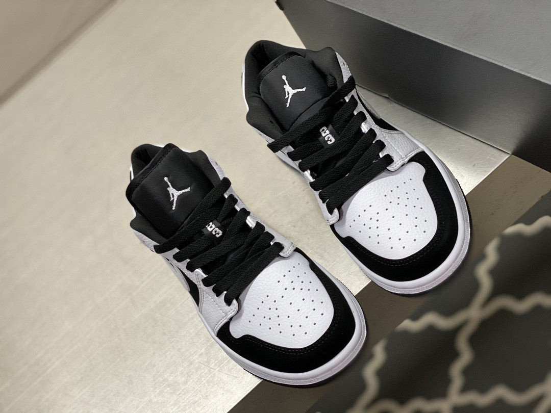  Nike Air Jordan 1 White Black For Men