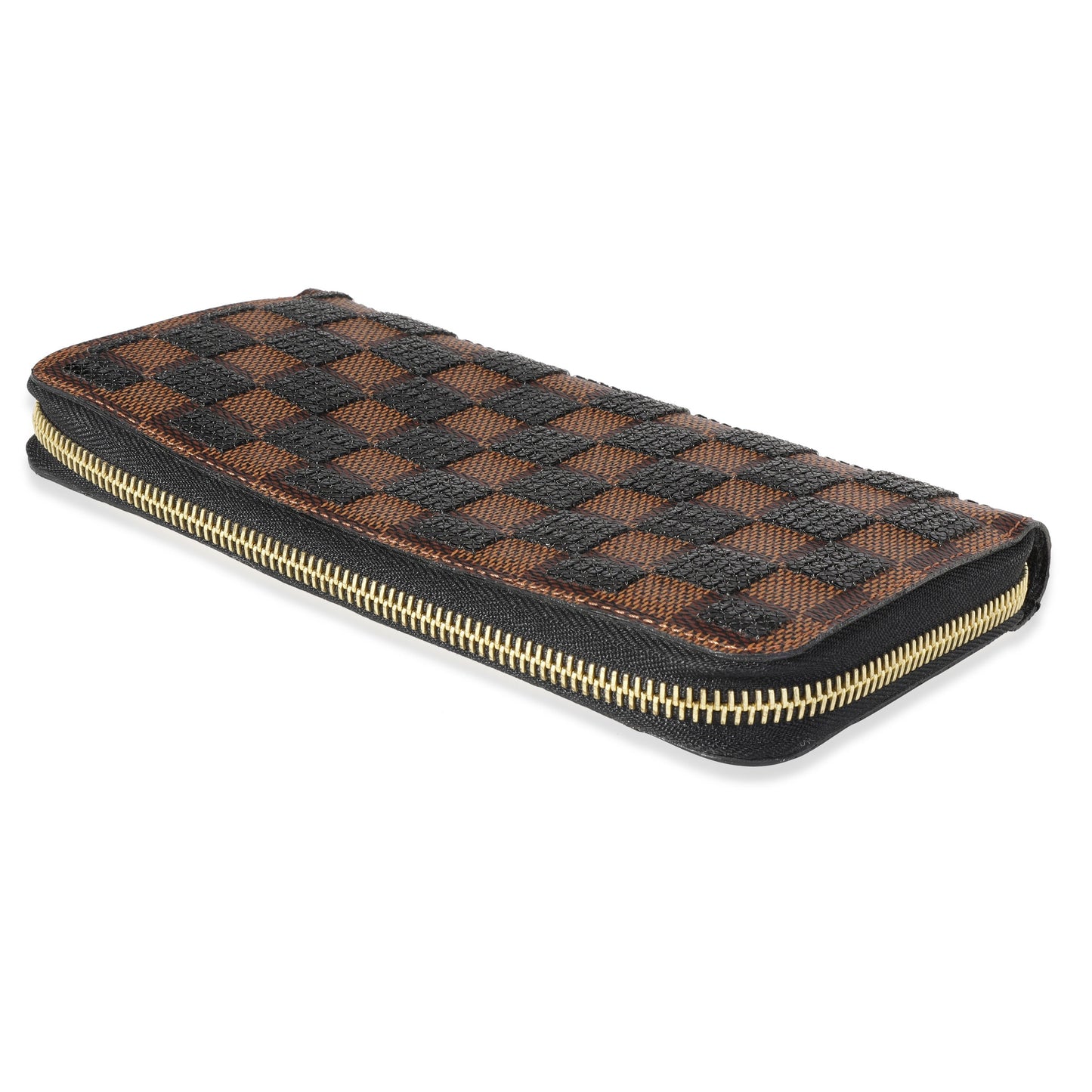 Louis Vuitton Louis Vuitton Damier Ebene Paillettes Zippy Wallet