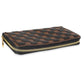 Louis Vuitton Louis Vuitton Damier Ebene Paillettes Zippy Wallet