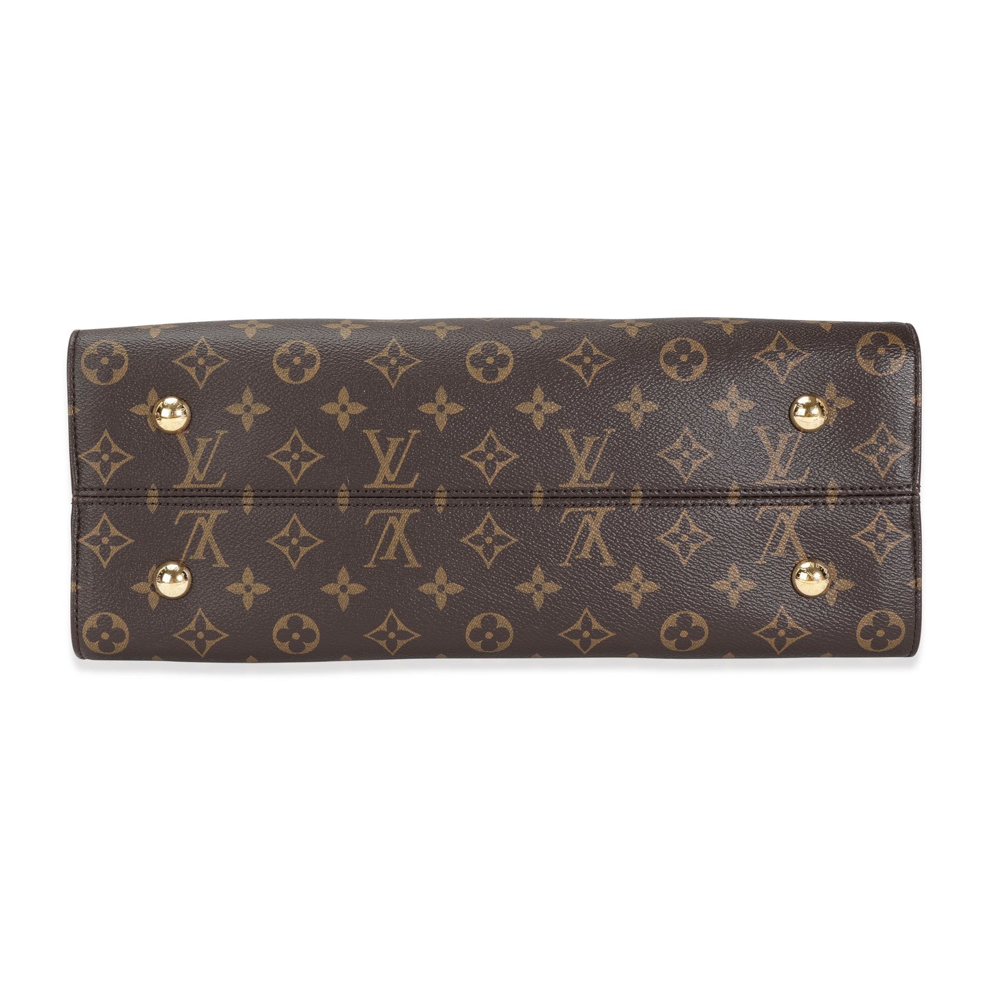Louis Vuitton Louis Vuitton Monogram Canvas & Cream Leather Tuileries Satchel