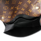 Louis Vuitton Louis Vuitton Black Vernis & Brown Monogram Canvas Cherrywood BB