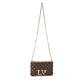 Louis Vuitton Louis Vuitton Damier Ebene & Rose Ballerine  Double Zip Pochette