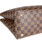 Louis Vuitton Louis Vuitton Lie de Vin Taurillon Leather & Damier Ebene Canvas LV Riverside To