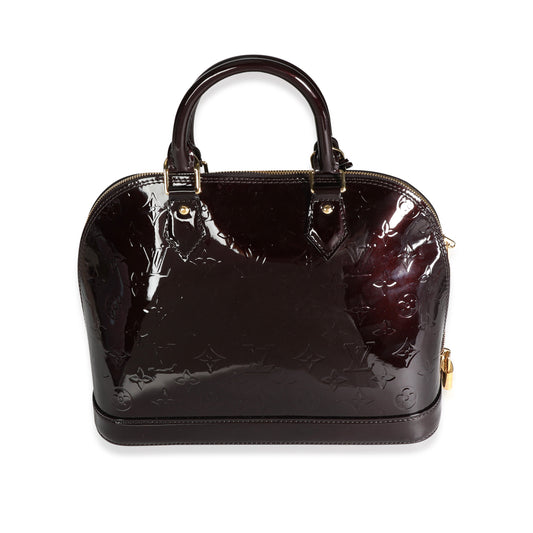 Louis Vuitton Louis Vuitton Amarante Monogram Vernis Alma