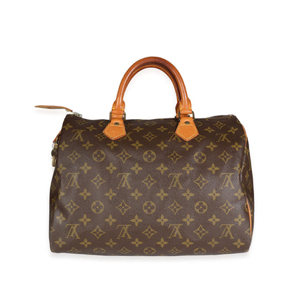 Louis Vuitton Louis Vuitton   Monogram Canvas Speedy 30